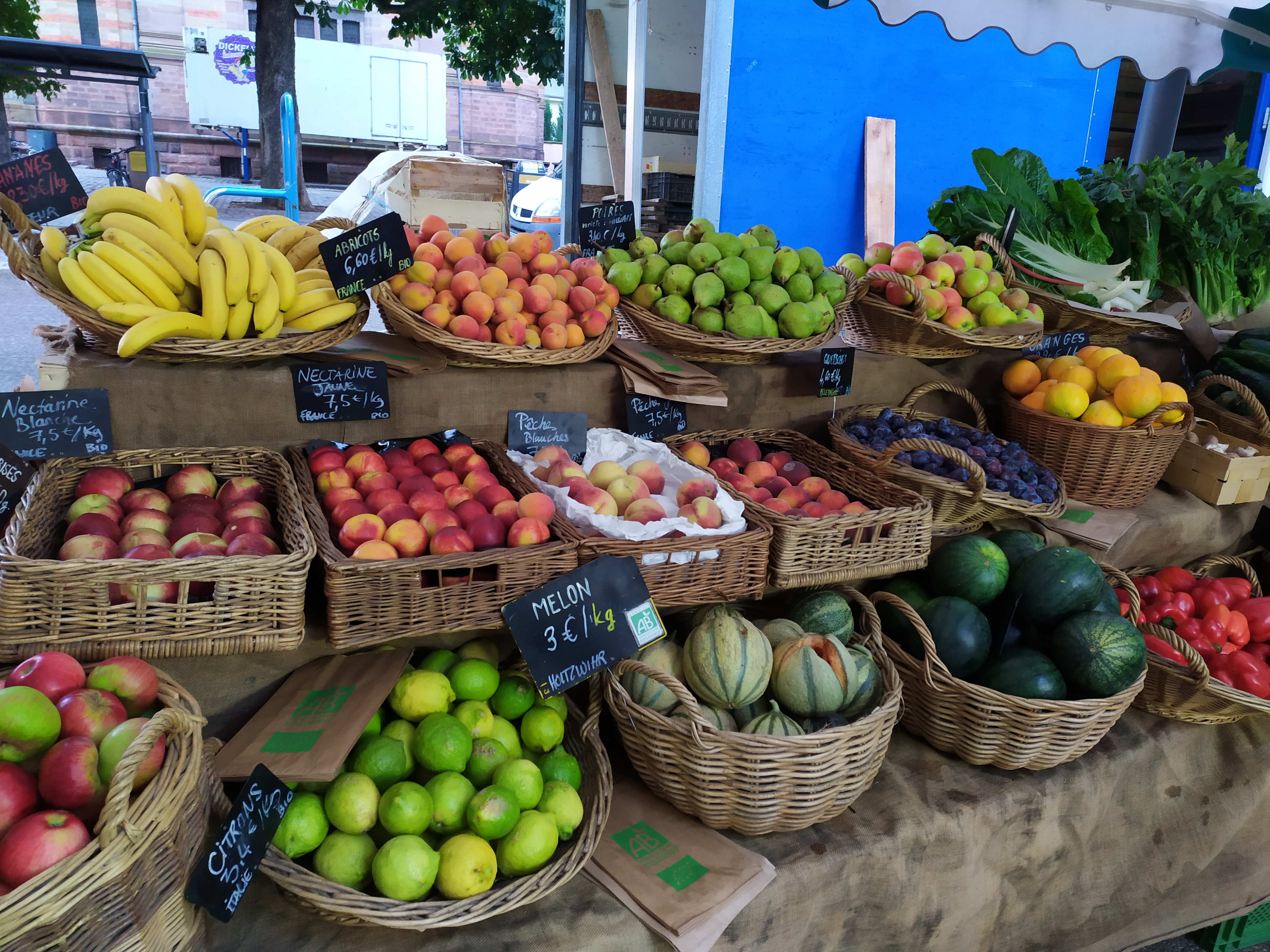 Fruits et légumes bio Colmar